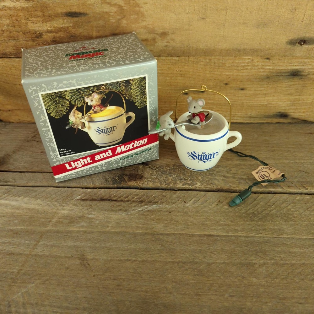 Vintage 1989 Light and Motion Loving Spoonful by Hallmark Cards
